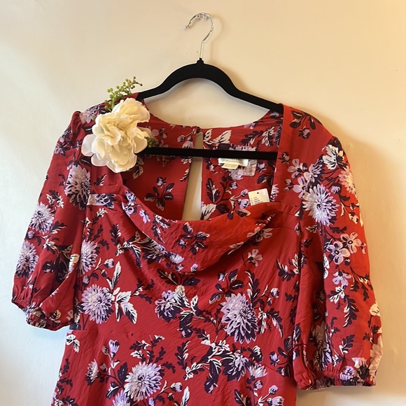 Anthropologie Maeve Puff-Sleeve Dress - Picture 16 of 16